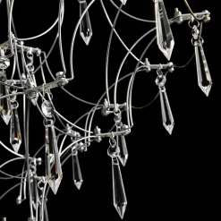 Galaxy Glam Luxury LED Starlight Crystal Chandelier