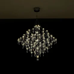 Galaxy Glam Luxury LED Starlight Crystal Chandelier