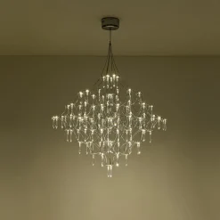 Galaxy Glam Luxury LED Starlight Crystal Chandelier