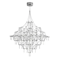Galaxy Glam Luxury LED Starlight Crystal Chandelier