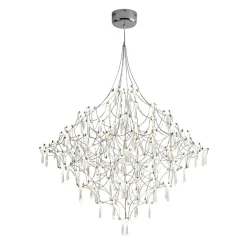 Galaxy Glam Luxury LED Starlight Crystal Chandelier