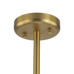 Glam Brass 12-Light Frozen Ice Style Sputnik Chandelier