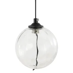 Glam Cluster Textured Water Glass Globe Bubble Chandelier