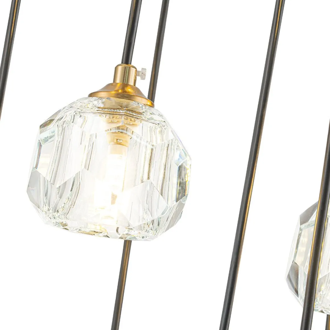 Glam 12-Light Cluster Cutting Crystal Pendant Chandelier