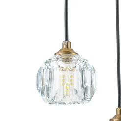 Glam 12-Light Cluster Cutting Crystal Pendant Chandelier