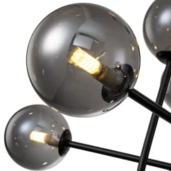 Glam 13-Light Sputnik Glass Globe Bubble Chandelier