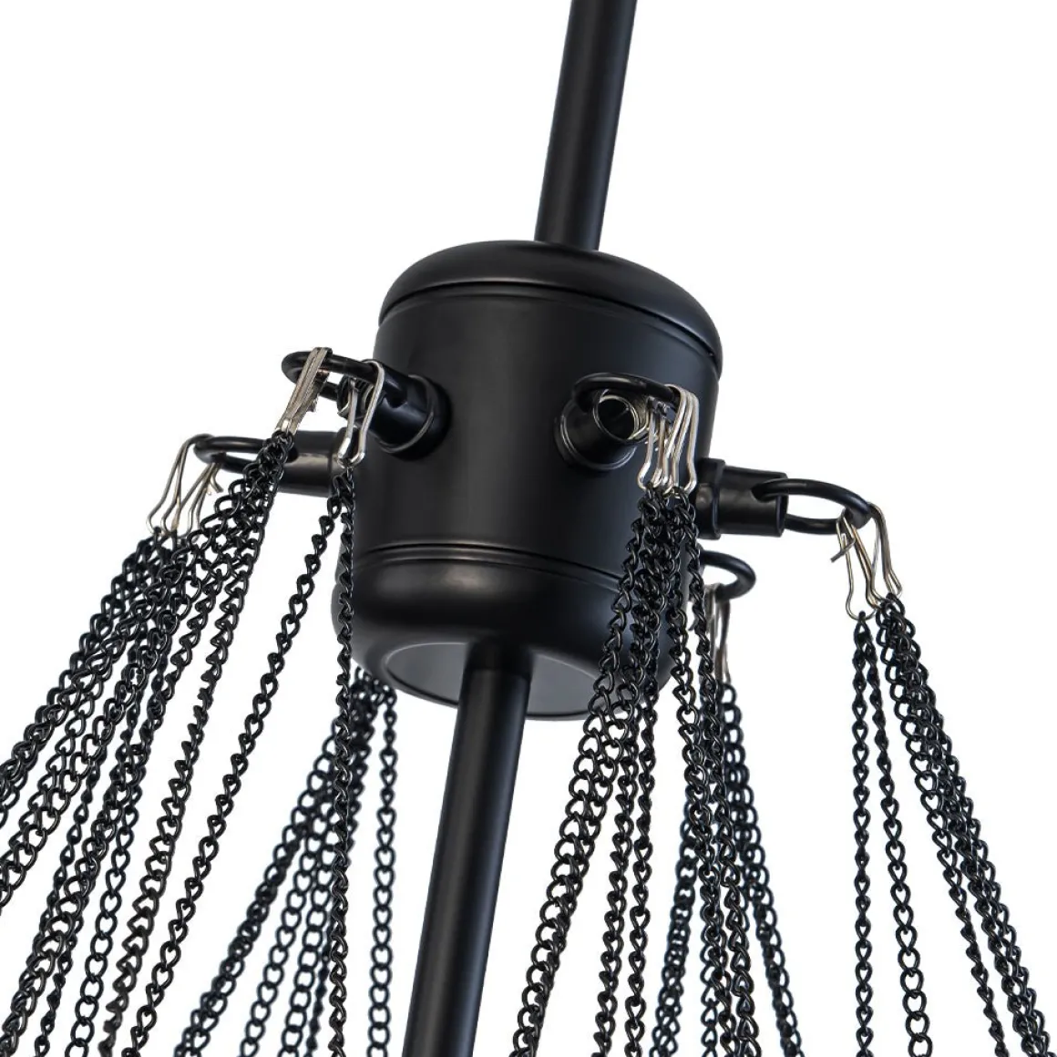 Glam Ribbed Glass Globe Textured Bubble Cluster Chandelier