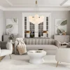 Glam Shine Opal Glass Globe Cluster Bubble Chandelier