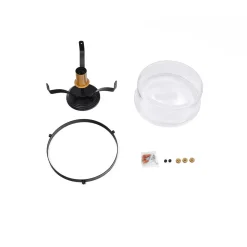 Glass Lantern Semi Flush Mount