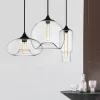 Glass Linear 3-light Island Pendant