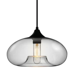 Glass Linear 3-light Island Pendant