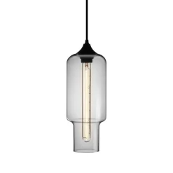 Glass Linear 3-light Island Pendant