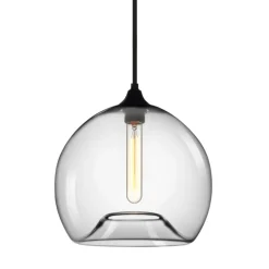 Glass Linear 3-light Island Pendant