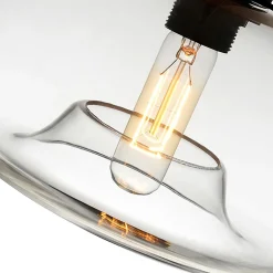 Glass Linear 3-light Island Pendant