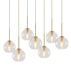 Globe Cluster Kitchen Island Pendant Light