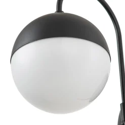 Goose Arm Globe Wall Sconce