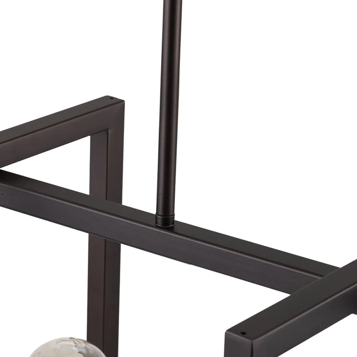 Industrial Farmhouse Rectangular Kitchen Island Pendant