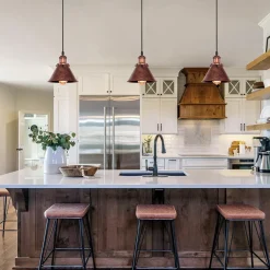 Industrial 1-Light Cone Pendant Light