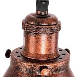 Industrial 1-Light Cone Pendant Light