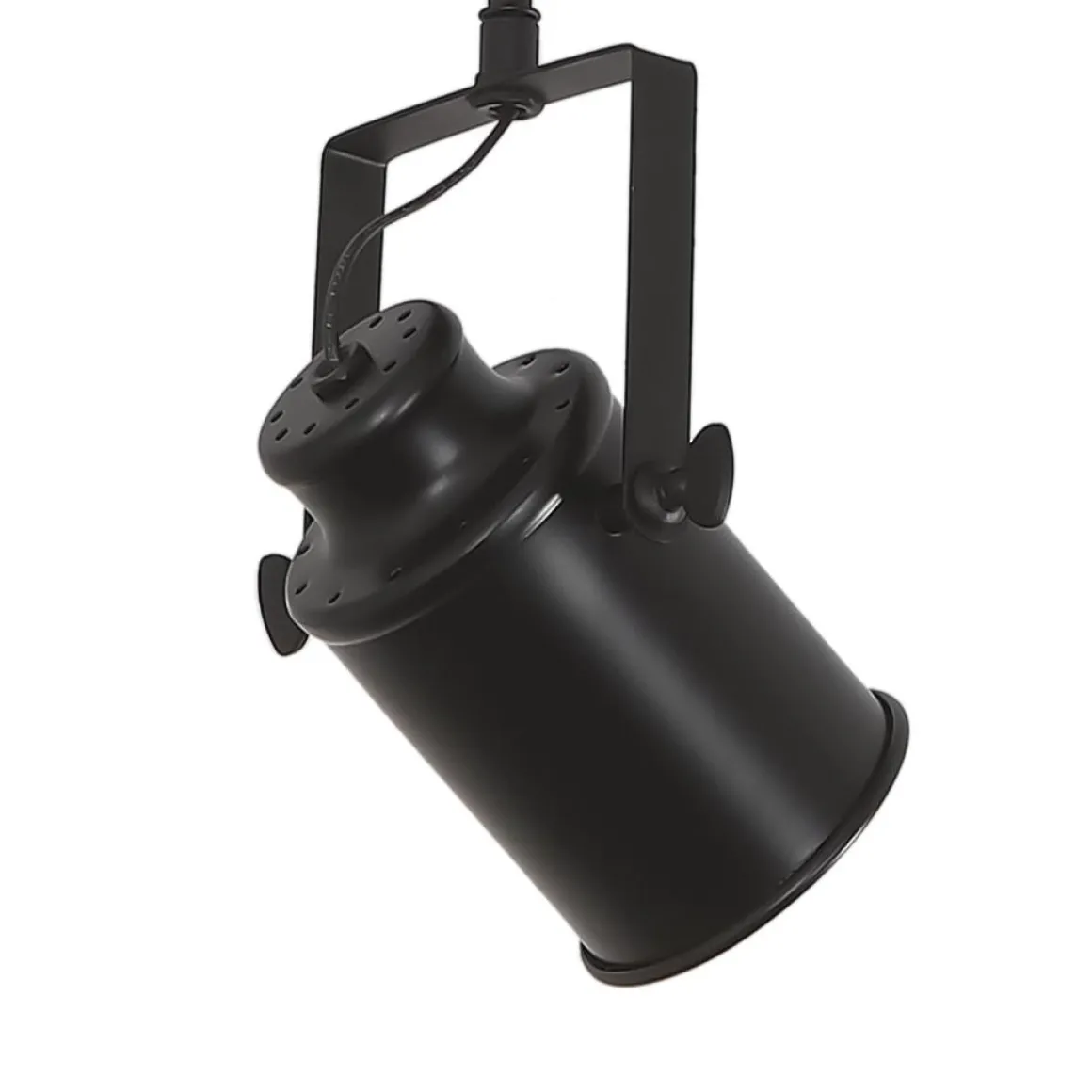 Industrial 3-Light Semi Flush Track Light
