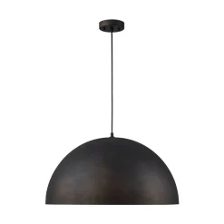 Industrial Oversized Large Metal Dome Pendant Light