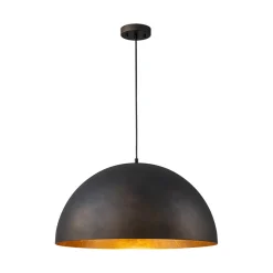 Industrial Oversized Large Metal Dome Pendant Light