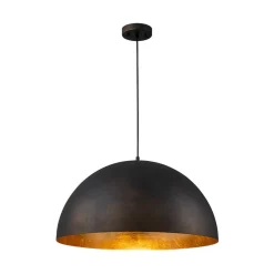 Industrial Oversized Large Metal Dome Pendant Light