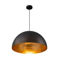 Industrial Oversized Large Metal Dome Pendant Light