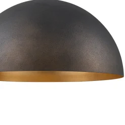 Industrial Oversized Large Metal Dome Pendant Light