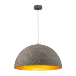Industrial Oversized Large Metal Dome Pendant Light