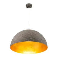 Industrial Oversized Large Metal Dome Pendant Light
