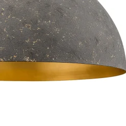 Industrial Oversized Large Metal Dome Pendant Light