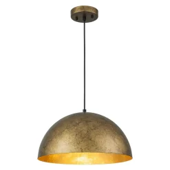Industrial Oversized Large Metal Dome Pendant Light
