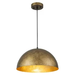 Industrial Oversized Large Metal Dome Pendant Light