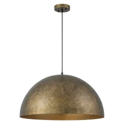 Industrial Oversized Large Metal Dome Pendant Light