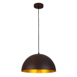 Industrial Oversized Large Metal Dome Pendant Light