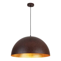 Industrial Oversized Large Metal Dome Pendant Light