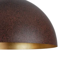 Industrial Oversized Large Metal Dome Pendant Light