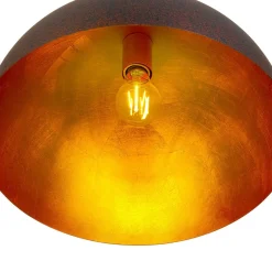 Industrial Oversized Large Metal Dome Pendant Light