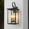 IP23 Farmhouse Square Lantern Outdoor Wall Sconce