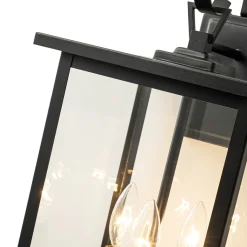 IP23 Farmhouse Square Lantern Outdoor Wall Sconce