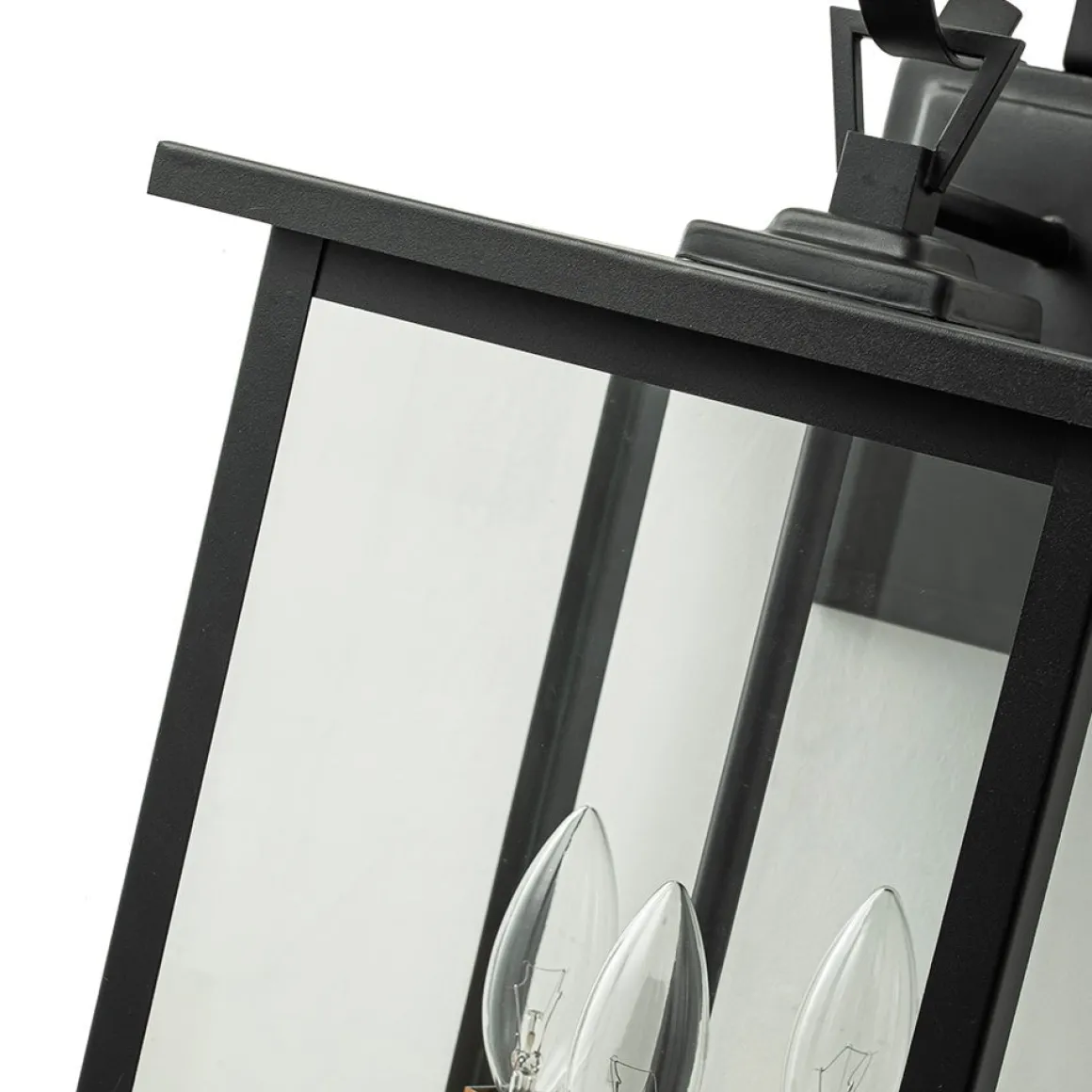 IP23 Farmhouse Square Lantern Outdoor Wall Sconce