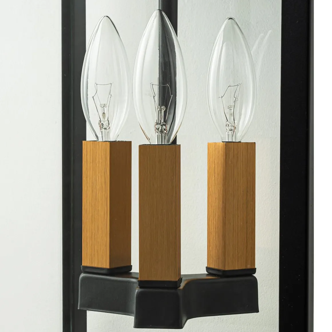 IP23 Farmhouse Square Lantern Outdoor Wall Sconce