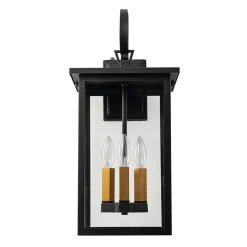 IP23 Farmhouse Square Lantern Outdoor Wall Sconce