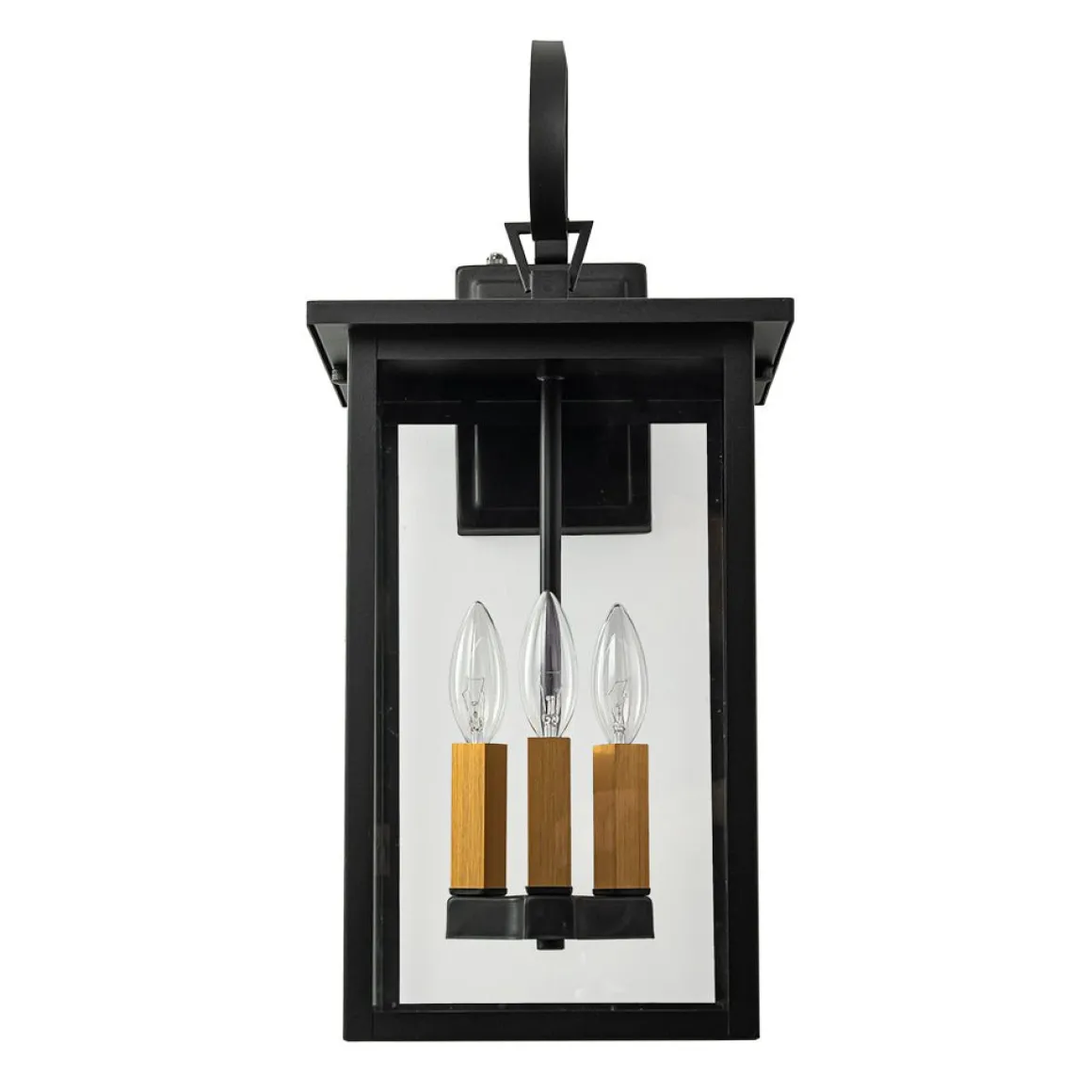 IP23 Farmhouse Square Lantern Outdoor Wall Sconce