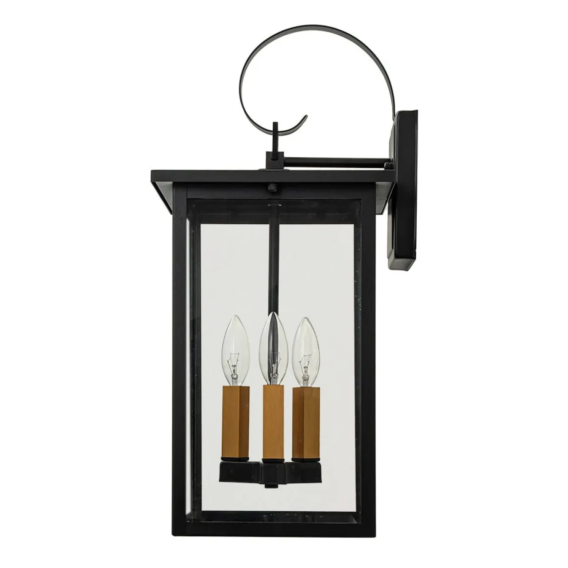 IP23 Farmhouse Square Lantern Outdoor Wall Sconce