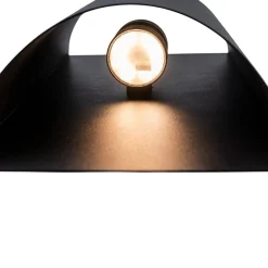 IP54 Up and Down Black Tunnel LED Outdoor Wall Lamp