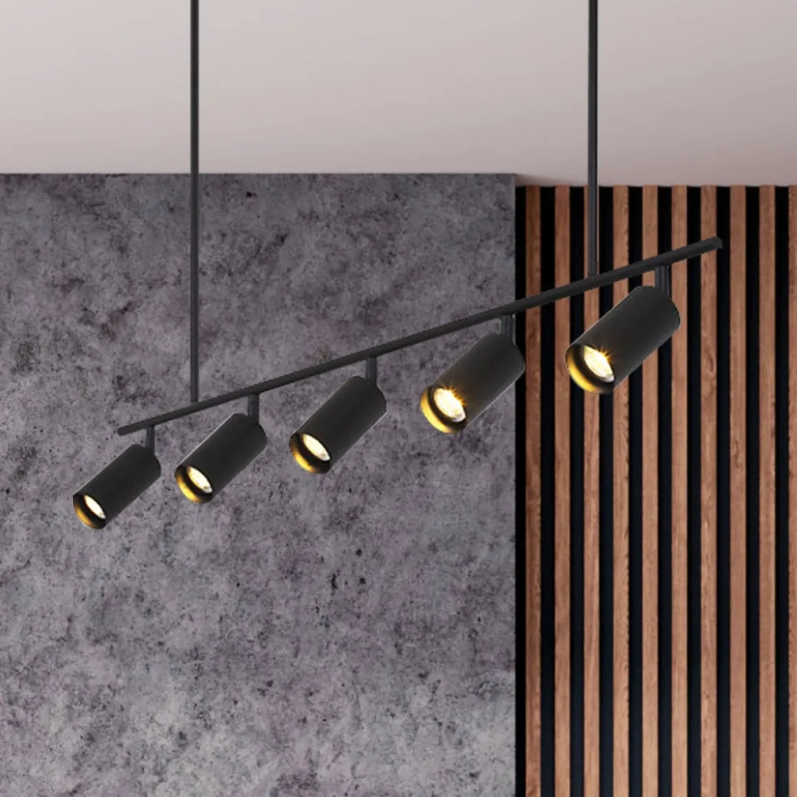 Kitchen Island Linear Pendant Track Lighting