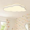 LED Cloud Light Fixture Dimmable Flush Mount for Kids
