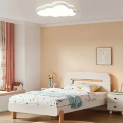 LED Cloud Light Fixture Dimmable Flush Mount for Kids